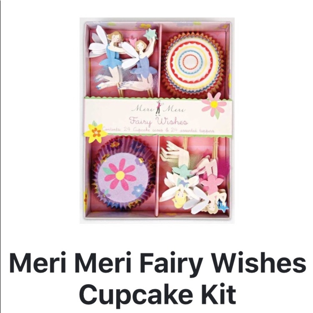 💕Hot item! Meri Meri Fairy Cupcake Set